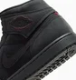 Кроссовки мужские Air Jordan 1 Mid Se Craft Monochrome Black FD8634-001