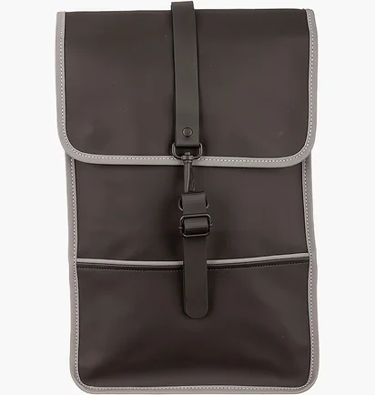 Рюкзак унісекс Rains Backpacks Brown 1280-BLACKREFLECTIVE