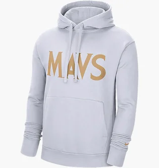 Худи мужское Nike Nba Dallas Mavericks City Edition White CN2537-100