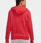 Толстовка жіноча Nike W Nsw Club Flc Fz Hoodie Std Red DQ5471-657