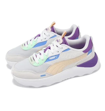 Кроссовки женские Puma Runtamed Platform White 392324-11