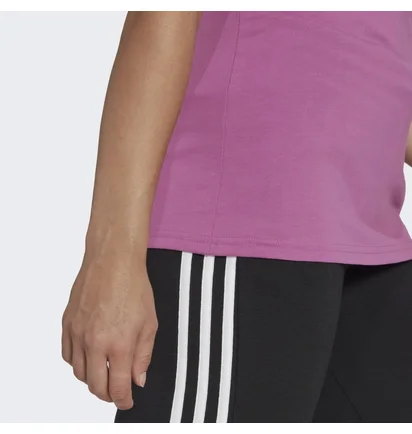 Футболка женская Adidas Loungewear Essentials Logo Tee Pink Hl2034