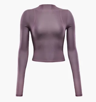 Кофта женская Nike Inf Ls Top Sheer Violet FV7915-523