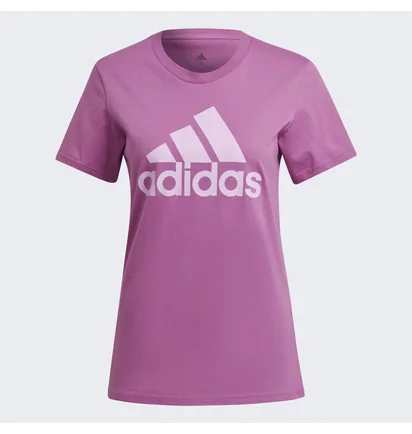 Футболка женская Adidas Loungewear Essentials Logo Tee Pink Hl2034