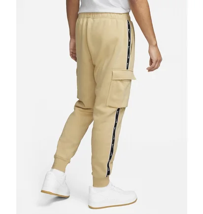 Штаны мужские Nike Sportswear Repeat Tape Fleece Cargo Jogger Pants Yellow Dx2030-252