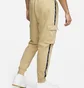 Штаны мужские Nike Sportswear Repeat Tape Fleece Cargo Jogger Pants Yellow Dx2030-252