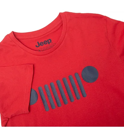 Футболка унисекс Jeep T-Shirt Grille Red O102583-R701