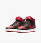 Кроссовки детские Nike Court Borough Mid 2 (Gs) Black/Red Cd7782-003