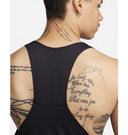 Майка мужская Nike Fast Dri-Fit Running Singlet Black FN4229-010