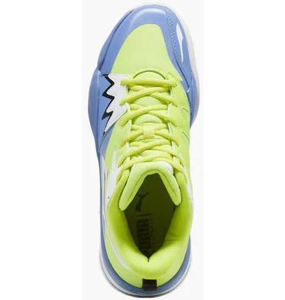 Кроссовки унисекс Puma Genetics Green/Blue 379905-02