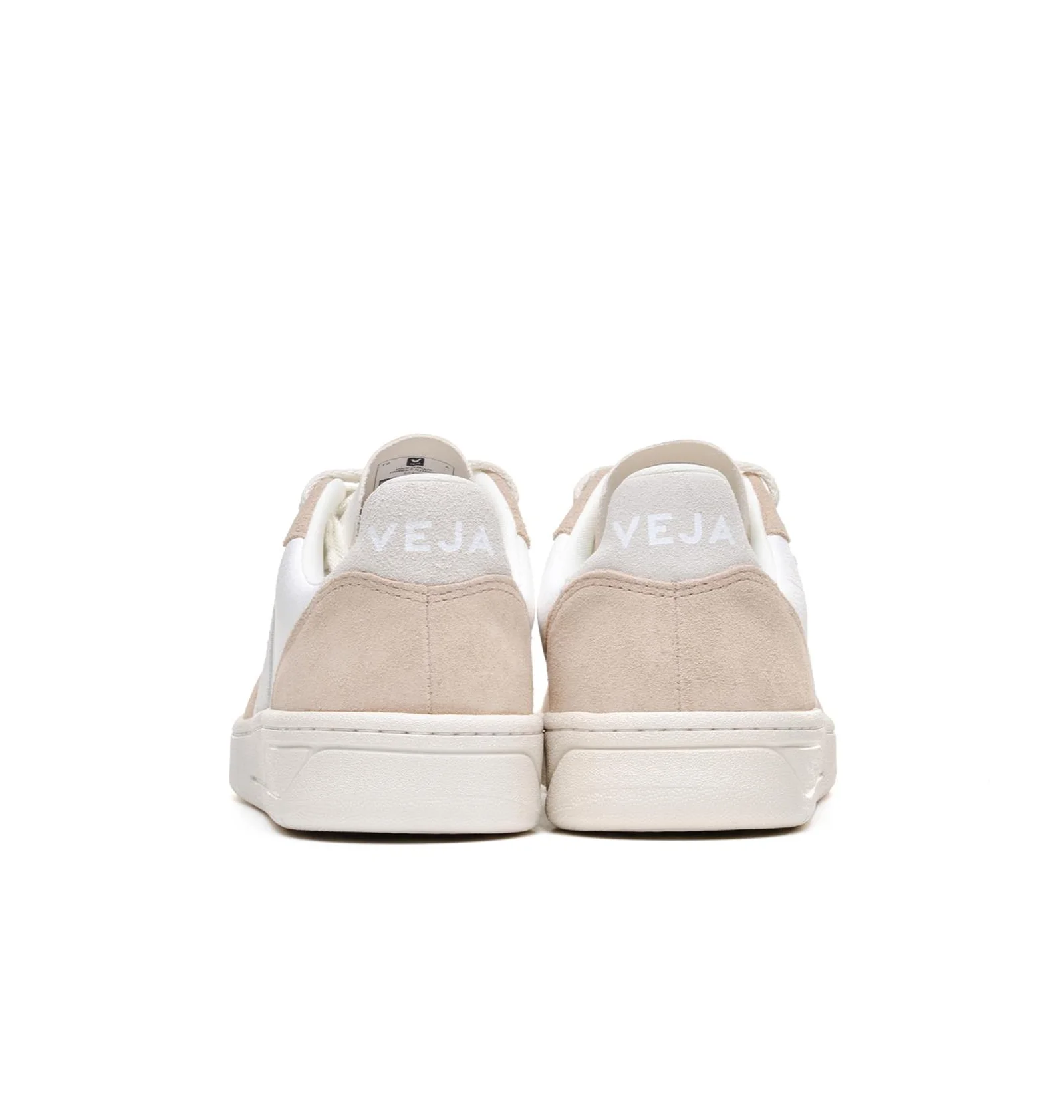 ᐉ Кросівки унісекс Veja V-10 Chromefree Leather White/Beige