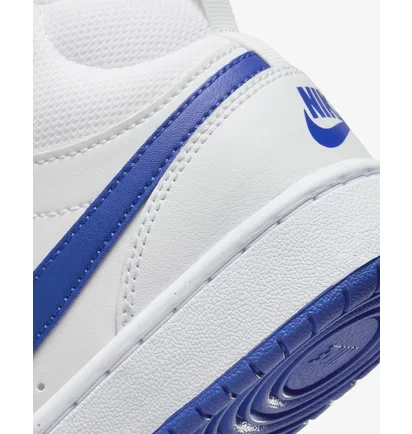 Кроссовки детские Nike Court Borough Mid 2 White CD7782-113