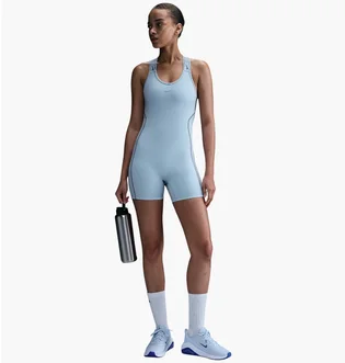 Боди женское Nike WomenS Dri-Fit Bodysuit Light Blue HV6963-440