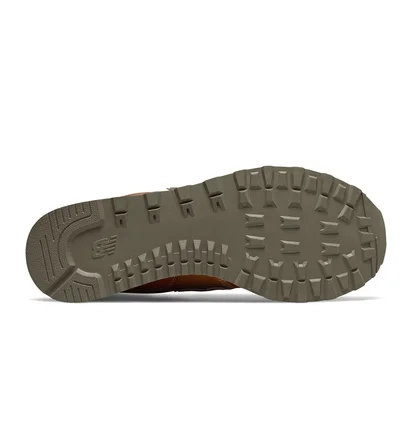 Кроссовки мужские New Balance 574 Leather Brown Ml574Oma