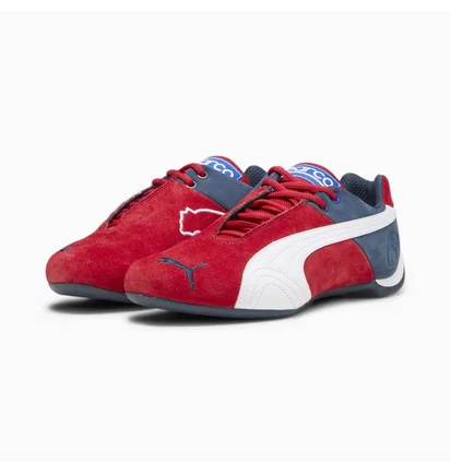 Кроссовки женские Puma X Sparco Future Cat Og Driving Shoes Red/Blue 307936-06
