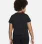 Футболка дитяча Nike G Nsw Tee Crop Futura Black DA6925-012