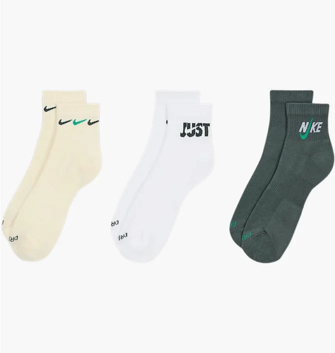 Носки Nike Everyday Plus Cushioned Ankle Multi (3 пары) DH3827-901