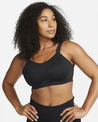 Топ женский Nike Womens High-Support Padded Adjustable Sports Bra Black Dd0430-010