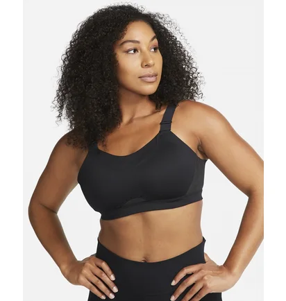 Топ жіночий Nike Womens High-Support Padded Adjustable Sports Bra Black Dd0430-010