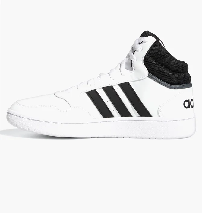 Кроссовки мужские Adidas Hoops 3.0 Mid Classic Vintage Shoes White Gw3019