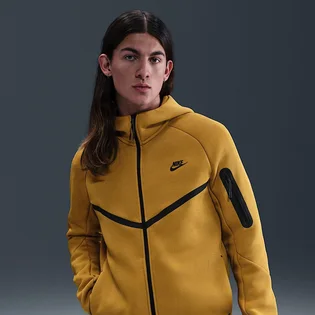 Толстовка мужская Nike Tech Fleece Fz Wr Yellow HV0949-352