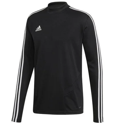 Лонгслив мужской Adidas Long-Sleeve T-Shirt Tiro19 Tr Top Black DJ2592