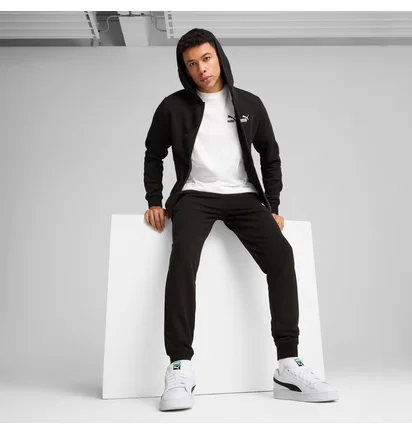 Спортивный костюм мужской Puma Essential Fleece Black 682586-01__682606-01