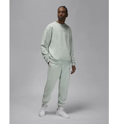 Свитшот мужской Air Jordan Wordmark Fleece Crewneck Sweatshirt Grey FJ7788-034