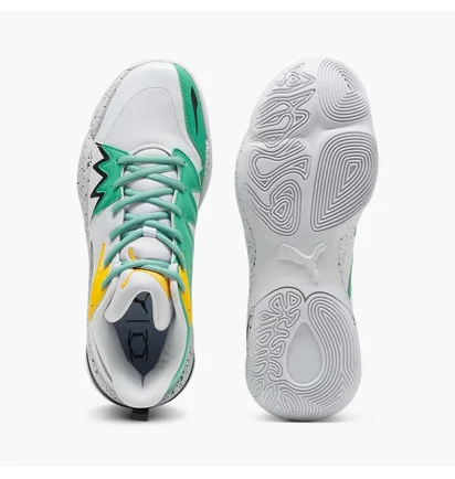 Кросівки унісекс Puma Genetics Speckle Basketball Shoes Unisex White 310405-01