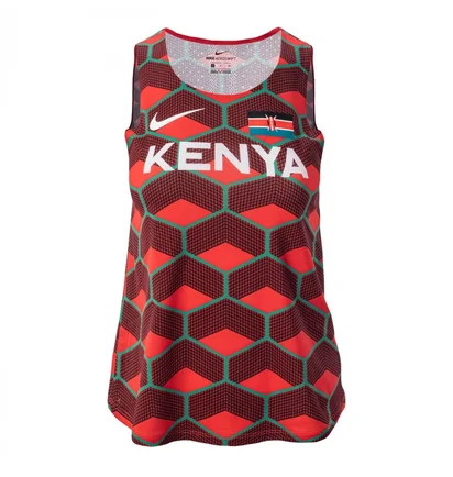 Майка женская Nike W Df Adv Kenya Aroswft Sglt Bordo/Red CV0381-673