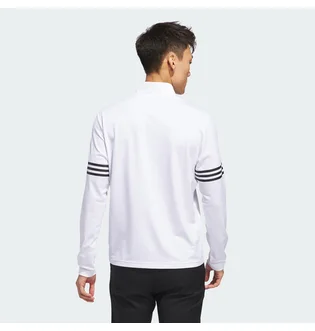 Кофта мужская Adidas Golf 3-Stripe White IQ2918
