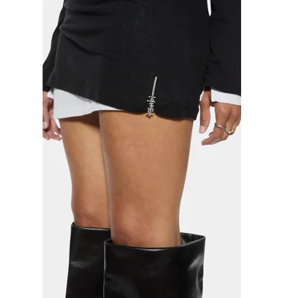 Плаття жіноче Ksubi Crawford Ls Mini Dress Black WPF25DR008