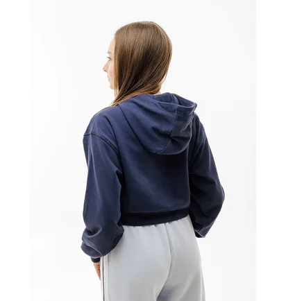 Худі жіноче Ellesse Rosarian Cropped Hoody Blue SGV20270-429