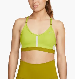 Топ женский Nike Indy Bra V-Neck Green CZ4456-308