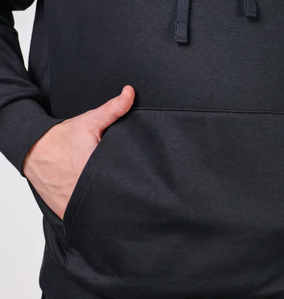 Худи мужское Under Armour Rival Logo Fleece Hoody Black 1379758-001