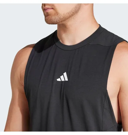Майка чоловіча Adidas Designed For Training Workout Tank Black IK9726