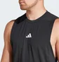 Майка чоловіча Adidas Designed For Training Workout Tank Black IK9726
