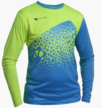 Лонгслив мужской Redline Gk Shirt Blue/Green RLCL25