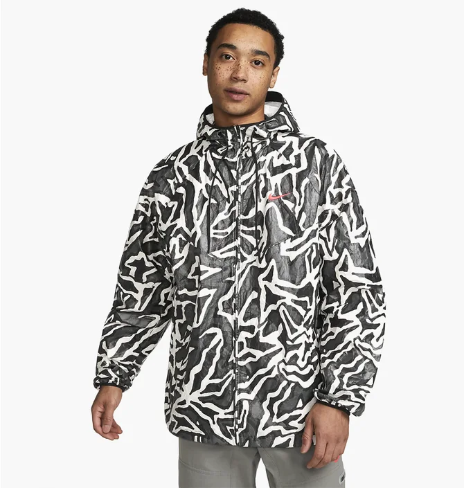Куртка чоловіча Nike M Nsw Trend Jkt Aop Grey/White DX0035-060
