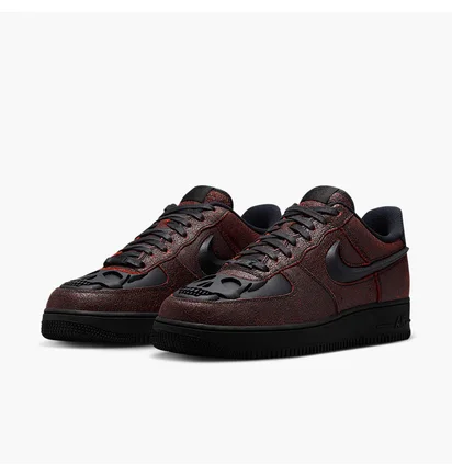 Кроссовки женские Nike Air Force 1 Halloween Bordo HV2016-001