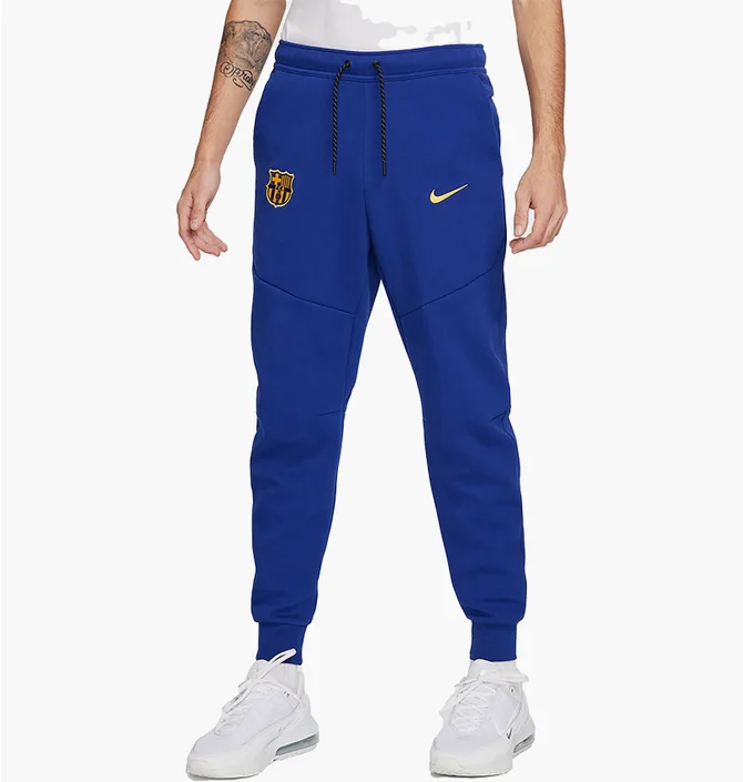 Штани чоловічі Nike Fc Barcelona Tech Fleece Blue FJ5632-455