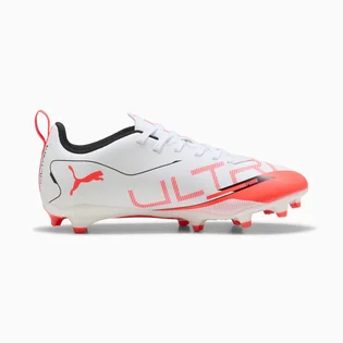 Бутси дитячі Puma Ultra 5 Play Fg/Ag White/Red 108170-01
