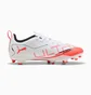 Бутсы детские Puma Ultra 5 Play Fg/Ag White/Red 108170-01