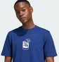 Футболка унісекс Adidas Lounge Drink Graphic Blue JJ4014