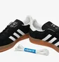 Кроссовки унисекс Adidas Gazelle Indoor Black H06259