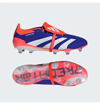 Бутси жіночі Adidas Predator Elite Fold-Over Tongue Fg Blue/Orange IF6442