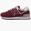 Кросівки жіночі New Balance Green Leaf 574 Bordo Wl574Evm