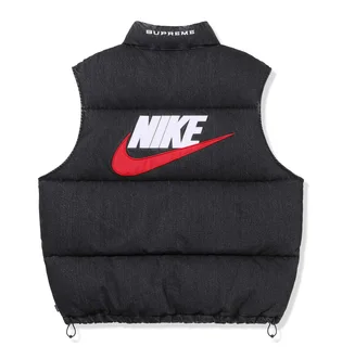 Жилетка мужская Nike Supreme X Denim Puffer Vest Black FQ0323-010