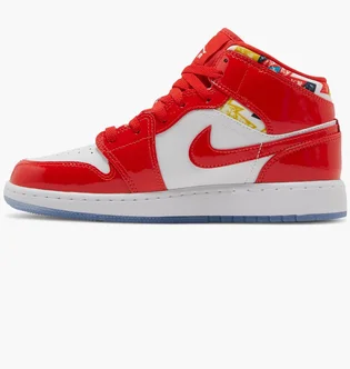 Кроссовки детские Air Jordan Air 1 Mid Se Red Dc7248-600