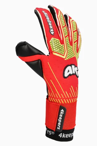 Перчатки вратарские унисекс 4keepers Red NEO-LAVA-RF2G